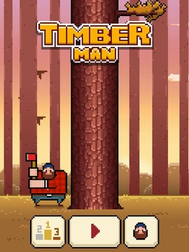 Timberman游戏截图4