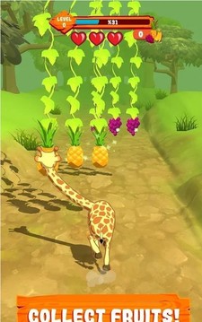 长颈鹿冒险跑游戏截图2