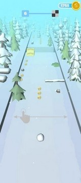雪球跑酷冒险游戏截图1