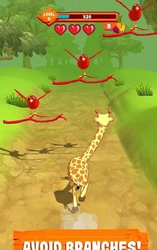 长颈鹿冒险跑游戏截图3
