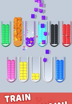 魔法块排序游戏截图3