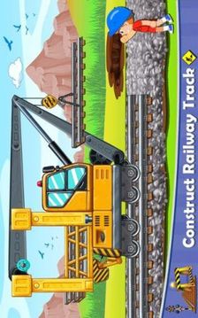 儿童铁路建设游戏截图3