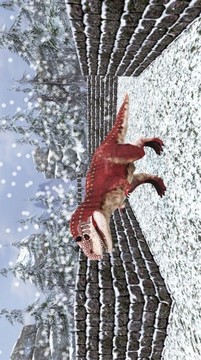 野生恐龙冬季丛林游戏截图1