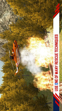 消防直升机救援行动游戏截图1