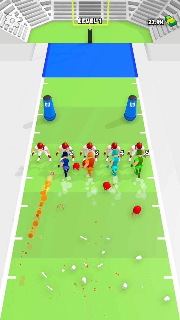 足球模拟合并游戏截图1