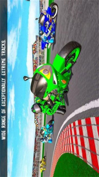 赛道摩托车驾驶竞速游戏截图3