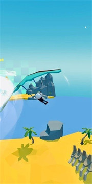 飞行滑翔机游戏截图3
