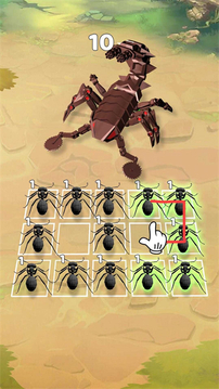 合并蚂蚁昆虫融合游戏截图2