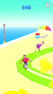 疯狂滑行3D游戏截图2
