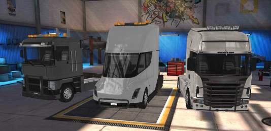 卡车驾驶货物模拟器游戏截图1