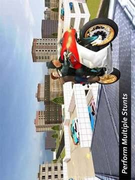 极限屋顶自行车骑士模拟游戏截图1