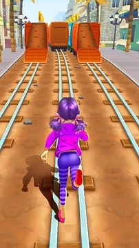 地铁女孩跑酷游戏截图1