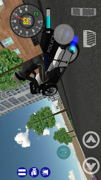 警察摩托车骑手游戏截图4