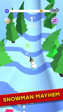 雪人竞赛3D游戏截图3