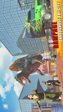 城市愤怒恐龙游戏截图2