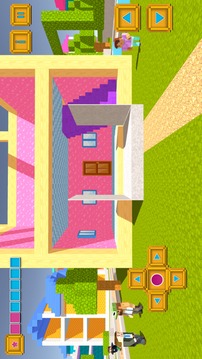 Doll house Build & Design Sim游戏截图3