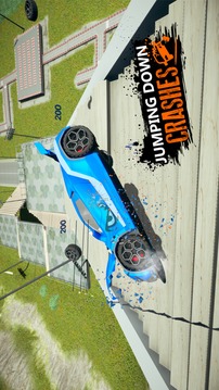 Car Crash Sim Death Stairs游戏截图1