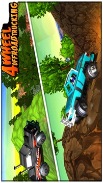 4 Wheel OffRoad Monster Truck游戏截图4