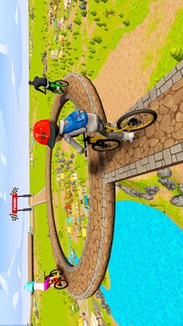 无畏的BMX特技赛车3D游戏截图2