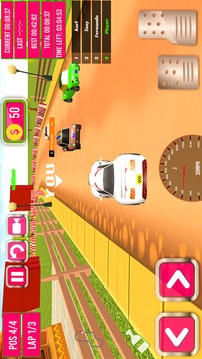 Kids Rally Cars 3D游戏截图1