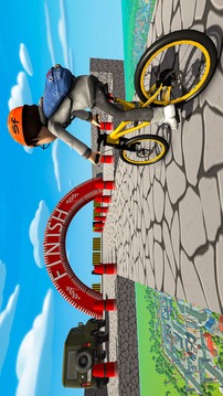 无畏的BMX特技赛车3D游戏截图5