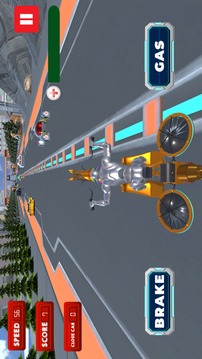 Sci-Fi Traffic Racer游戏截图3