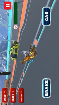 Sci-Fi Traffic Racer游戏截图1