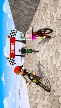 无畏的BMX特技赛车3D游戏截图1