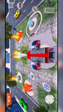 Emergency Flying Firetruck 911游戏截图2