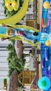 Uphill Water Slide Theme Park游戏截图2