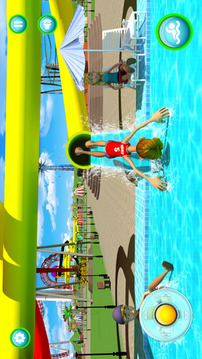 夏季运动水上乐园滑梯游戏截图2