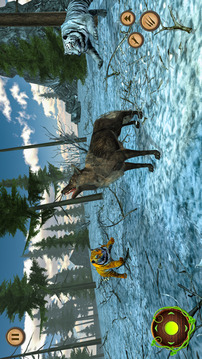 Wild Wolf And Tiger Simulator游戏截图1