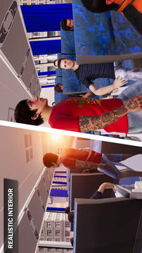 City Bus Transport Drive Sim游戏截图1