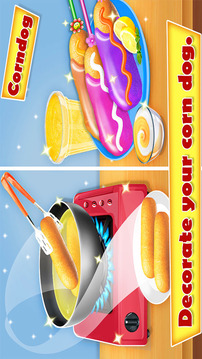 美味的快餐烹饪游戏截图3