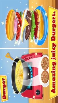 美味的快餐烹饪游戏截图4