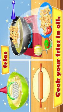 美味的快餐烹饪游戏截图2