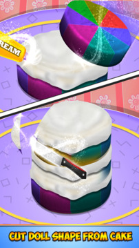 彩虹娃娃蛋糕机游戏截图4