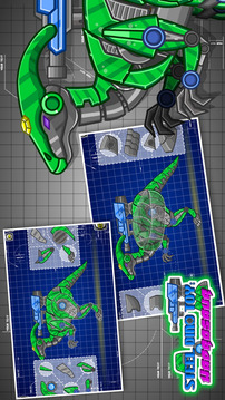 机械鸭嘴龙组装拼装恐龙玩具游戏截图2