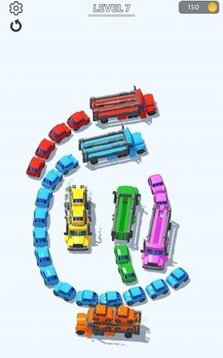 汽车运输拼图游戏截图2