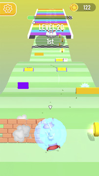 Giant Ball Hill Rolling 3D游戏截图4
