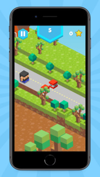 Crossy Blocky Cross The Road游戏截图3