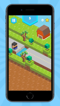 Crossy Blocky Cross The Road游戏截图2