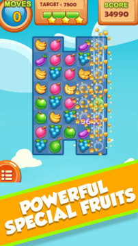 Fruita Crush Match 3 Games游戏截图1