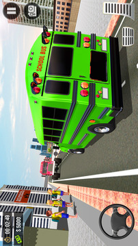 City School Coach Bus Drive 3D游戏截图5