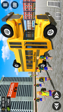 City School Coach Bus Drive 3D游戏截图4