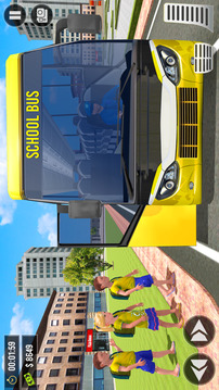 City School Coach Bus Drive 3D游戏截图1