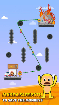 Monkey Rescue Puzzle游戏截图2