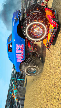 US Police Monster Truck Derby游戏截图1