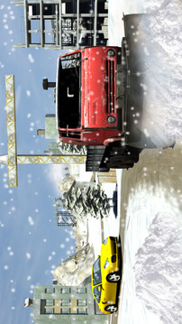 Snow Plow Truck game游戏截图2