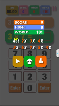 Speed Multiplication table游戏截图4